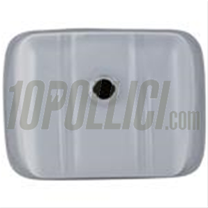 Fuel Tank XL 13 liters for Lambretta 125 LI, Special, GP, DL, 150 LI, Special, SX, GP, 175 TV (2°-3°), 200 TV, SX, GP, DL, primed steel 