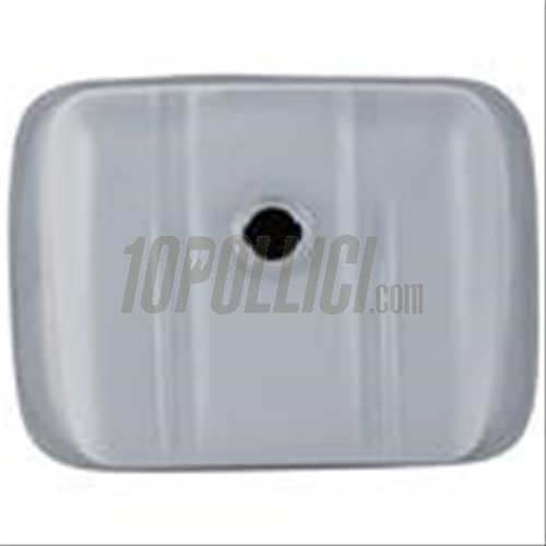 Fuel Tank XL 13 liters for Lambretta 125 LI, Special, GP, DL, 150 LI, Special, SX, GP, 175 TV (2°-3°), 200 TV, SX, GP, DL, primed steel 