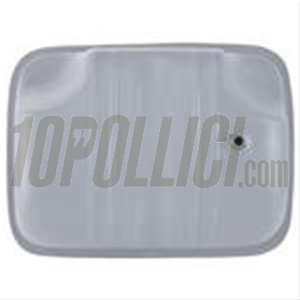 Fuel Tank XL 13 liters for Lambretta 125 LI, Special, GP, DL, 150 LI, Special, SX, GP, 175 TV (2°-3°), 200 TV, SX, GP, DL, primed steel 