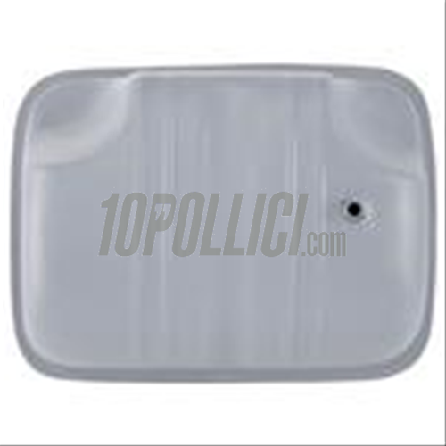 Fuel Tank XL 13 liters for Lambretta 125 LI, Special, GP, DL, 150 LI, Special, SX, GP, 175 TV (2°-3°), 200 TV, SX, GP, DL, primed steel 