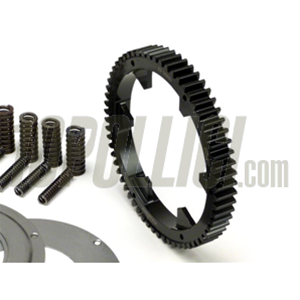 Primary driven gear 62 cogs straight teeth BGM PRO for Vespa PX 200, Rally 200 - with reinforced primary repair kit