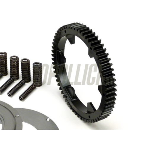 Primary driven gear 62 cogs straight teeth BGM PRO for Vespa PX 200, Rally 200 - with reinforced primary repair kit