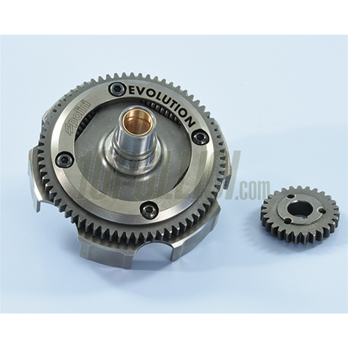 Gearbox 24-72 POLINI EVOLUTION straight teeth, for Vespa 50, 90, 125 ET3 Primavera, PK