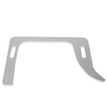 Distanziale cuffia motore, per Lambretta 125 LI, LI S, DL, GP, 150 LI, LI S, SX, DL, GP, 175 TV 2°-3°, 200 V, SX, DL, GP, a=3 mm, alluminio