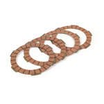 Clutch plates BGM PRO Superstrong Racing Red for 6 springs clutches Vespa Smallframe