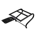 Bag carrier for Vespa PX, PE - black