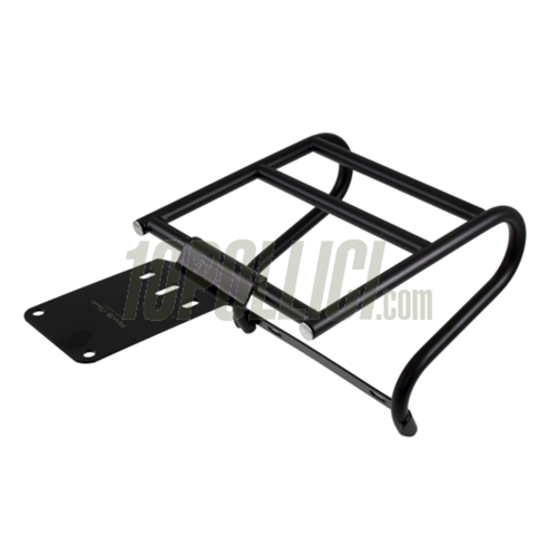 Bag carrier for Vespa PX, PE - black