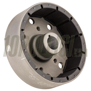 Volano per accensione elettronica SIP PERFORMANCE by VAPE RACE 12v, per Vespa PK S, XL, ETS, 125 GTR, TS, 150 Sprint Veloce, 200 Rally, PX, PE, Lusso, Cosa, 740g, cono 20mm, 12 magneti, 12V, 138 watt, Ø 104,0mm