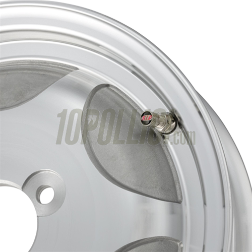 Cerchio in lega tubeless SIP 2.15-10 Vespa 150 GS VS1-4 - alluminio lucidato