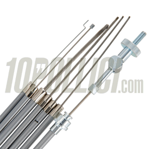 Kit cavi e guaine SIP PERFORMANCE con inserto in PE per Vespa T5 senza miscelatore - grigio