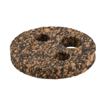 Fuel tap-tank gasket Vespa 125 V30-33, VM1-2T, 150 VL1-3T, VGL1T  - Ø 26mm, 3 holes, cork