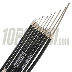 Cable Kit SIP PERFORMANCE , PE inliner, for Vespa 50, Primavera, ET3 - black