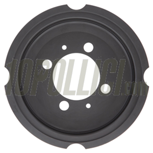 Front brake drum  SIP PERFORMANCE Sei Giorni Style per Vespa 125 V1-15, V30-33, VU, VM, VN, VNA, VNB, ACMA, 150 VL, VB, VBA, VBB - black