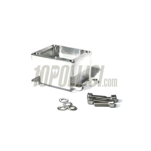 Intake manifold lower part reed valve MRP, machined, for Vespa GT, GL, Sprint, TS, VBA, Super, Rally, PX, PE, T5, Cosa - Malossi VR-ONE crankcase