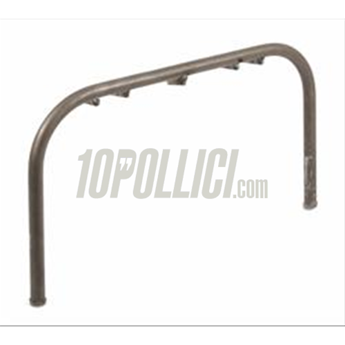 Center stand PASCOLI Vespa 125 VNA 1-2T, VNB 1-2, VBA1T, VBB1T, 8" wheels, Ø16mm, cadmium-plated, w/o stand feet