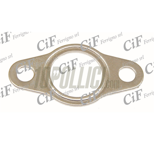 GASKET EXHAUST VESPA 50, 90, 125 ET3 PRIMAVERA FORI Ø 8 - ALUMINIUM
