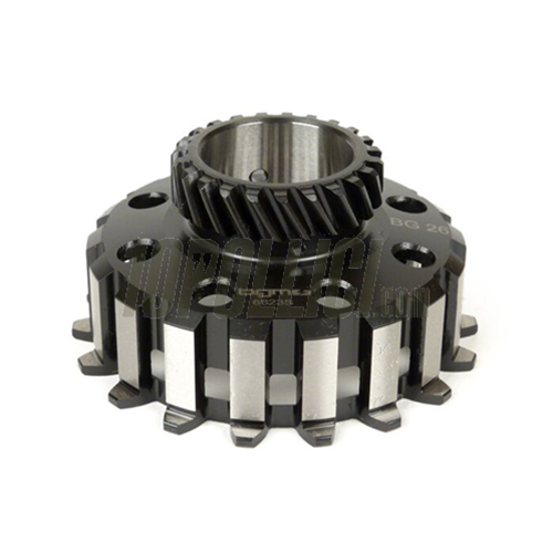 Pignone frizione 8 molle z=21 BGM PRO per primaria z=67/68 denti elicoidali Vespa Cosa 2, PX (1995->), BGM Superstrong, Superstrong CR