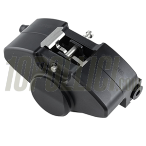 Brake caliper SIP 2 pistons Ø 31,5 mm, Vespa PX '98, MY, '11, kit GRIMECA - matt black 