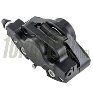 Brake caliper SIP 2 pistons Ø 31,5 mm, Vespa PX '98, MY, '11, kit GRIMECA - matt black 