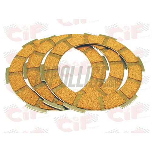 Clutch discs CIF for 1 spring clutch Vespa Smallframe