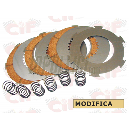 Clutch discs CIF for 6 springs clutch Vespa Largeframe