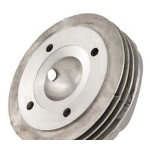 Cylinder head AF Rayspeed RB20 200 cc Lambretta 125 LI, Special, DL, GP - 150 LI, Special, SX, DL, GP - 175 TV 2°/3° - Ø 66 mm, 9.75:1