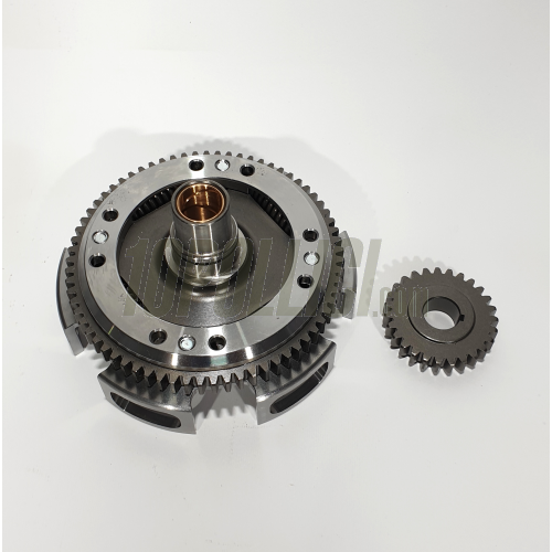 Gearbox 24-72 FRT BFA OVER 40HP with reinforced basket DRAG Vespa 50, 90, 125 ET3 Primavera, PK