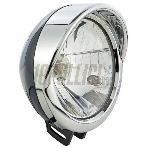 Headlamp rim SIP Vespa LXV 50-150cc - chrome plastic