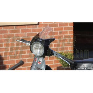 Wind shield SLUK Filreball 166 Vespa Sprint Veloce, GTR, Rally, TS - white