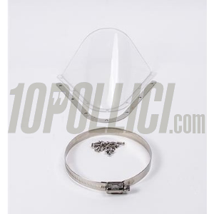 Wind shield SLUK Filreball 166 Vespa Sprint Veloce, GTR, Rally, TS - white
