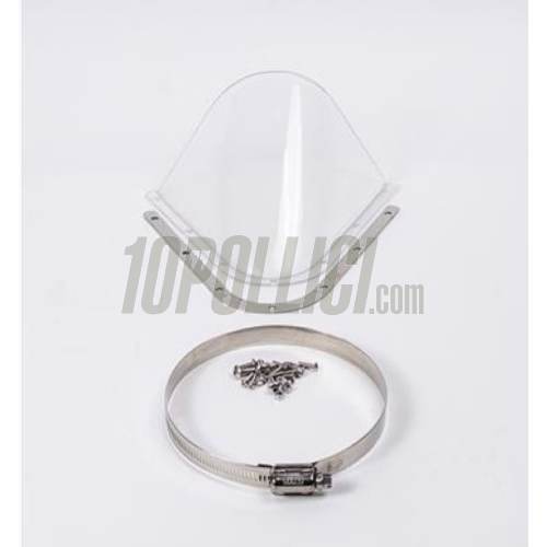 Wind shield SLUK Filreball 166 Vespa Sprint Veloce, GTR, Rally, TS - white