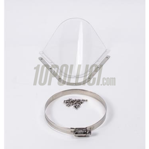 Wind shield SLUK Filreball Trapezium Vespa 125 GT, 150 GL, Sprint, 180  SS - white
