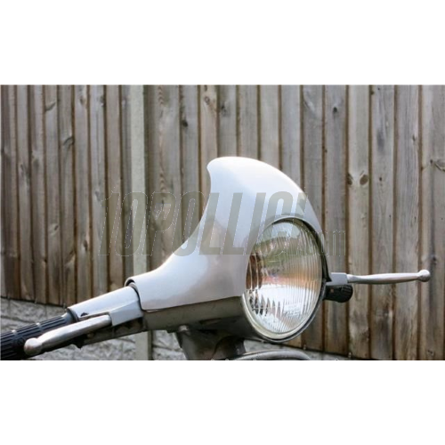 Wind shield SLUK Sport Vespa PE, PX 1^ - white
