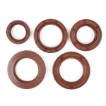 Engine oil seals set FKM/Viton -BGM PRO- Lambretta LI 2°/3° LIS, SX, TV 2°/3°, DL, GP