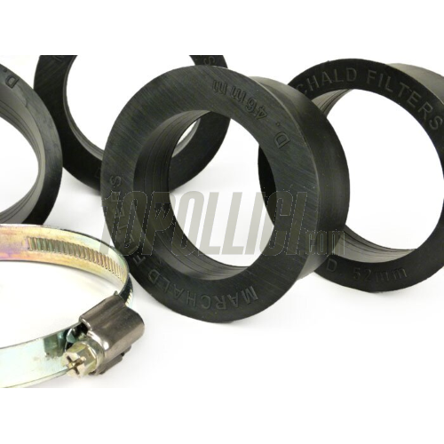 Air filter adapter MARCHALD - Ø i. 46,49,52,55,58 mm, Ø o. 62mm