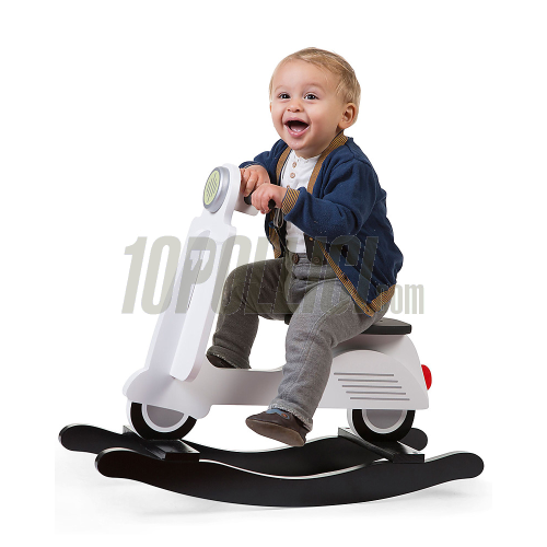 Kid´s Rocking Scooter wood made, White