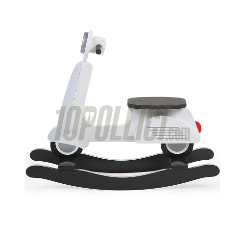 Kid´s Rocking Scooter wood made, White