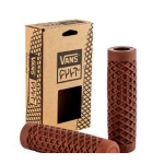 Grips VANS x CULT Waffle for classic and modern Vespa, Ø 24 mm, l 125 mm, rubber, brown