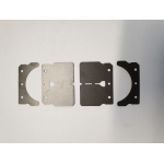 Reed valve petals FRT for QUATTRINI, DEA, PARMAKIT reed valve, Vespa Smallframe - carbon fiber