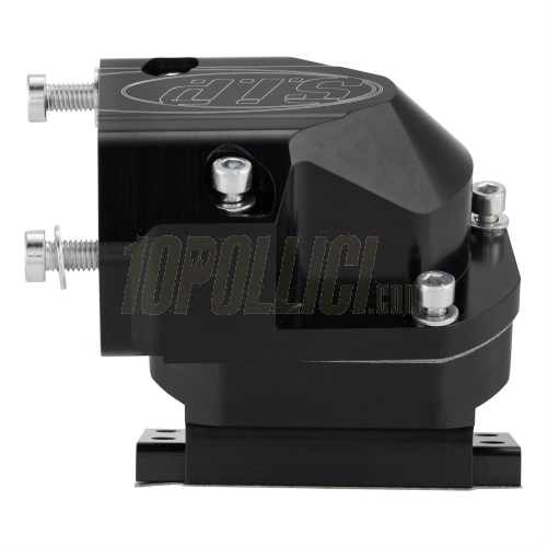 Collettore aspirazione SIP PERFORMANCE  per carter PINASCO "Slave" - alluminio CNC, nero anodizzato