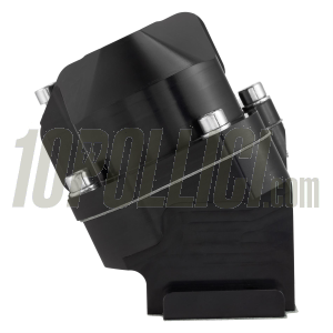 Collettore aspirazione SIP PERFORMANCE  per carter PINASCO "Slave" - alluminio CNC, nero anodizzato