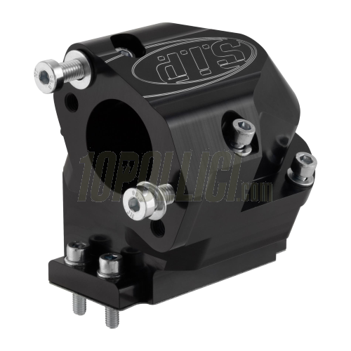 Collettore aspirazione SIP PERFORMANCE  per carter PINASCO "Slave" - alluminio CNC, nero anodizzato