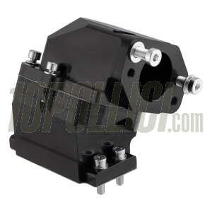 Collettore aspirazione SIP PERFORMANCE  per carter PINASCO "Slave" - alluminio CNC, nero anodizzato