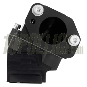 Collettore aspirazione SIP PERFORMANCE  per carter PINASCO "Slave" - alluminio CNC, nero anodizzato