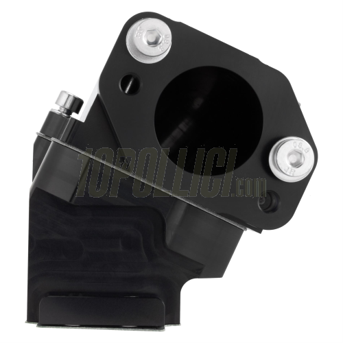 Collettore aspirazione SIP PERFORMANCE  per carter PINASCO "Slave" - alluminio CNC, nero anodizzato