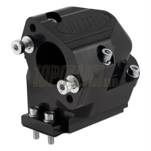 Intake mainfold SIP PERFORMANCE 6-flaps for Pinasco "Slave" cranckcase- cnc aluminium, anodised black , engraved lettering