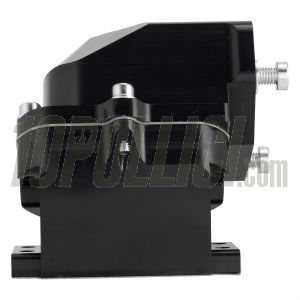 Intake mainfold SIP PERFORMANCE 6-flaps for Pinasco "Slave" cranckcase- cnc aluminium, anodised black , engraved lettering