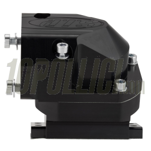 Intake mainfold SIP PERFORMANCE 6-flaps for Pinasco "Slave" cranckcase- cnc aluminium, anodised black , engraved lettering