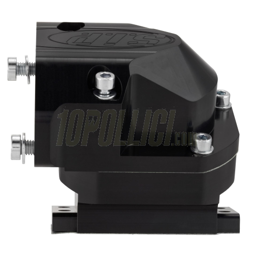 Intake mainfold SIP PERFORMANCE 6-flaps for Pinasco "Slave" cranckcase- cnc aluminium, anodised black , engraved lettering