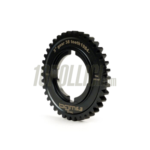 2nd gear 38 teeth BGM PRO Vespa PX 2nd series, MY, '98, '11, T5, Cosa